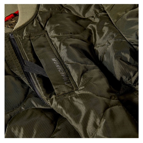 Municipal Sport Utility Gear Quilted Patrol Bomber Jacket - Picture 13 of 15